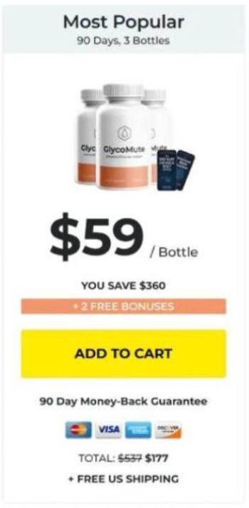 Special discount pricing for 3- and 6-bottle best deal bundles